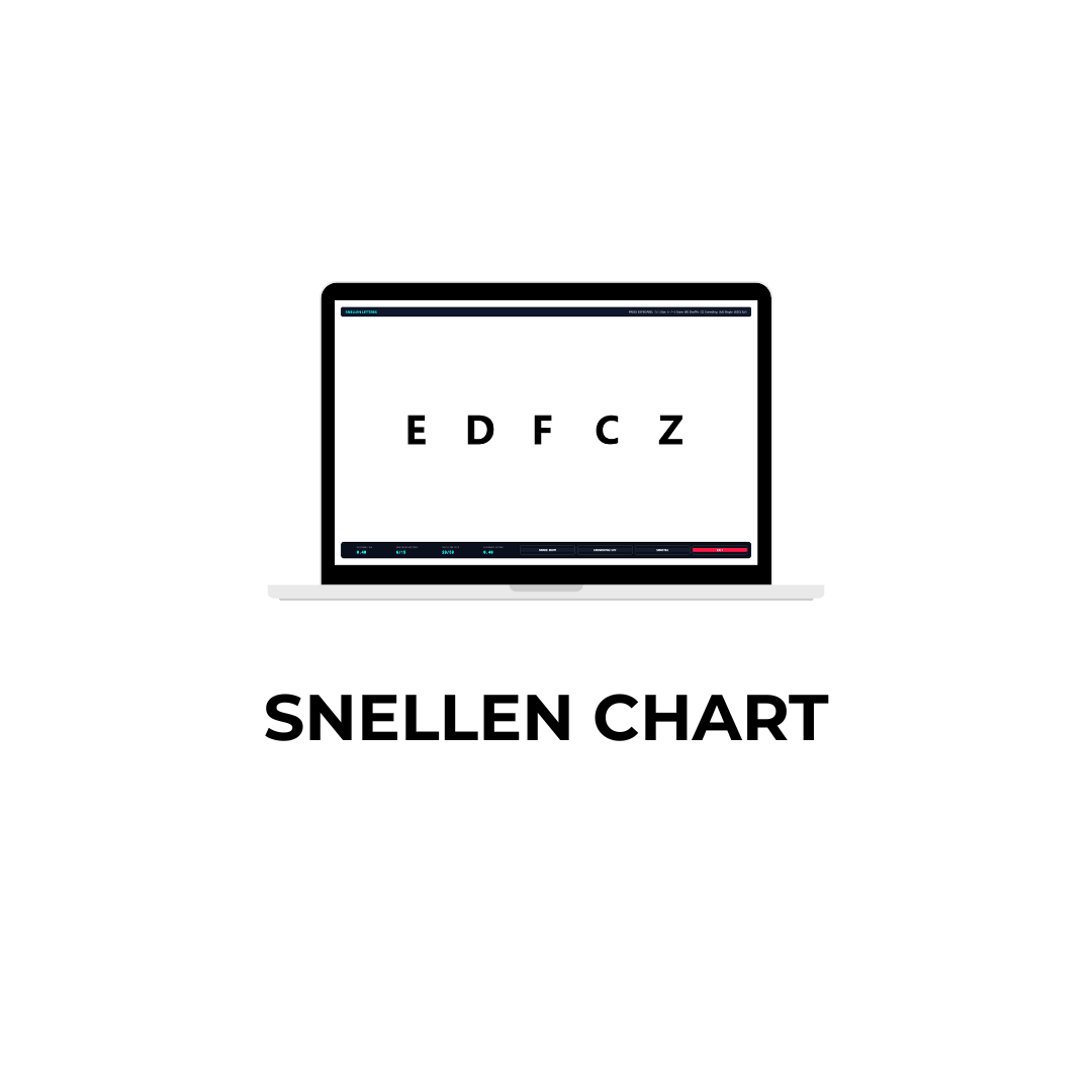 Panduan Tes Visus Digital Snellen Chart